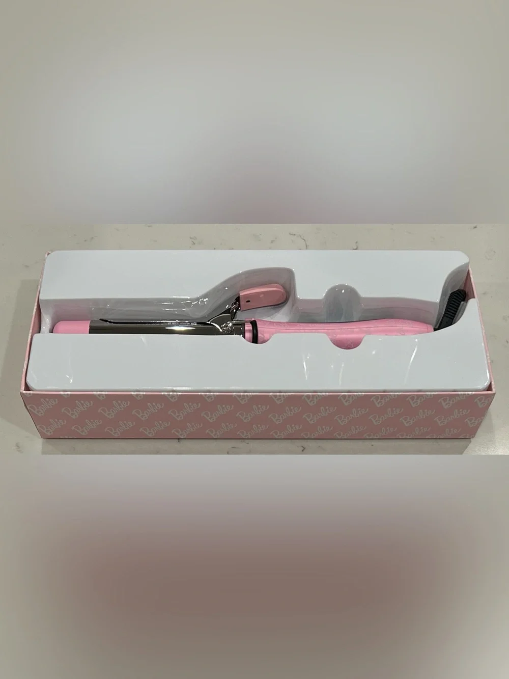CHI x Barbie Dream Pink Curling Iron, 1 1/4”, 1.25”, Titanium, New Open Box
